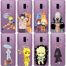 Load image into Gallery viewer, Fashion Anime Naruto Soft Silicone  TPU  Case Cover For Samsung  J3 S6 S7 EDGE S8 PLUS J5 J7 2016 for huawei p8 p9 p10 P20 lite