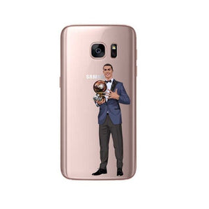 Football Star soft TPU Case Cover For Samsung A3 A5 A7 2016/2017 J3 J5 J7