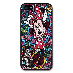 Apple iPhone 8 X 5 5S SE 5C 6 6S 7Plus XR XS MAX  stitch Princess Alice hard plastic Shell Coque