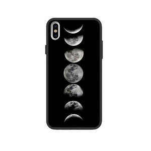 iphone 7 8 X SE Case For iphone 6 7plus XR XS Max Planet Star hard pc Back Cover