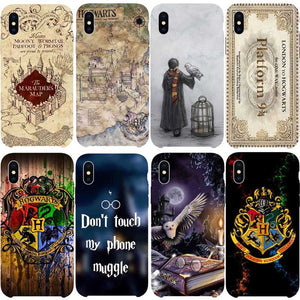 iphone SE 5 5S 6 6S XR XS MAX  7 8 X Plus Transparent Hard Plastic Cases Phone Back Cover