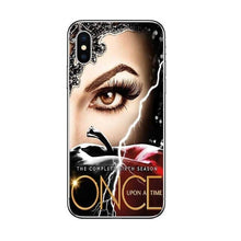 Load image into Gallery viewer, phone case for iPhone 5 6 7 8 X 7plus Evil Queen hard plastic shell
