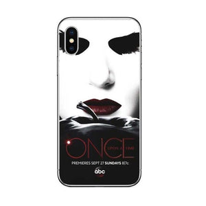 phone case for iPhone 5 6 7 8 X 7plus Evil Queen hard plastic shell