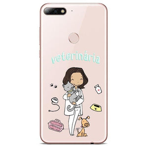 nurse phone Case For Huawei P8 P9 P10 P20L P20Plus