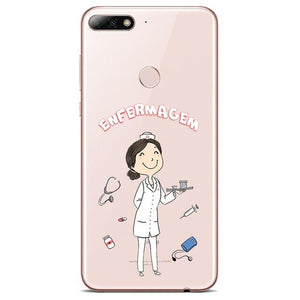 nurse phone Case For Huawei P8 P9 P10 P20L P20Plus