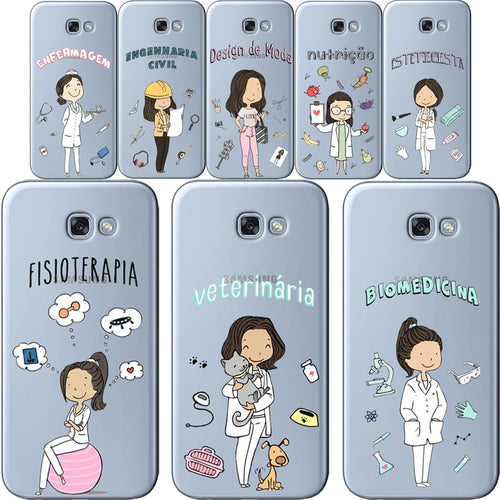 Phone Case for Samsung Galaxy S6 S7 Edge S8 S9 Plus note 8 9 A8 2018 PLUS