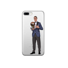 Load image into Gallery viewer, Soccer Star Ronaldo Neymar Salah Phone Cases Coque For iPhone X 5S SE 6 6S 7 8 Plus Soft silicone TPU