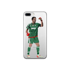 Soccer Star Ronaldo Neymar Salah Phone Cases Coque For iPhone X 5S SE 6 6S 7 8 Plus Soft silicone TPU