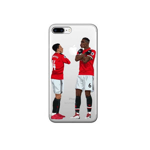 Soccer Star Ronaldo Neymar Salah Phone Cases Coque For iPhone X 5S SE 6 6S 7 8 Plus Soft silicone TPU