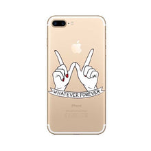 Load image into Gallery viewer, iPhone 6 XR XS MAX 6 Plus 5  SE 7 7 Plus Transparent hard plastic Phone hello kitty shell