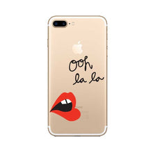 Load image into Gallery viewer, iPhone 6 XR XS MAX 6 Plus 5  SE 7 7 Plus Transparent hard plastic Phone hello kitty shell