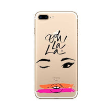 Load image into Gallery viewer, iPhone 6 XR XS MAX 6 Plus 5  SE 7 7 Plus Transparent hard plastic Phone hello kitty shell