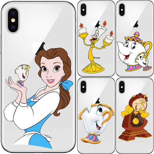 iPhone X 8 Plus 6 6S 5 5S SE  XR XS MAX  Case transparent Soft silicone phone Protective