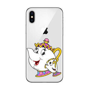 iPhone X 8 Plus 6 6S 5 5S SE  XR XS MAX  Case transparent Soft silicone phone Protective