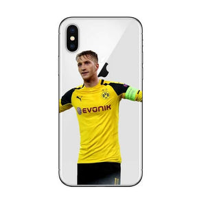 iPhone 5 SE 6 6s 7 8 Plus X Clear Hard plastic Coque
