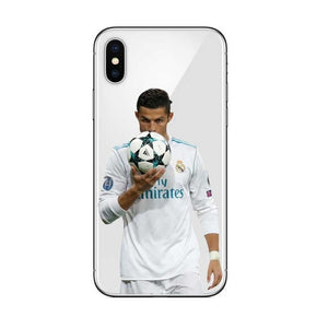 iPhone 5 SE 6 6s 7 8 Plus X Clear Hard plastic Coque