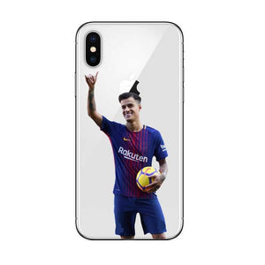 iPhone 5 SE 6 6s 7 8 Plus X Clear Hard plastic Coque