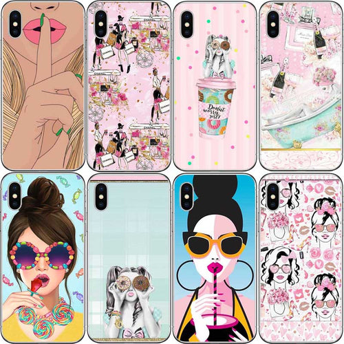 phone cases back cover For iphone 7 6 6S 8 plus 5S SE  X XR XS MAX  Fundas Coque