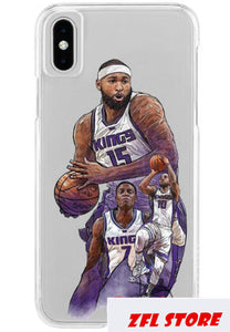 Iphone X Xs Max Xr 10 8 7 6 6s Plus 5 5s Se Soft Silicone Phone Cover basketball Sports Coque fundas