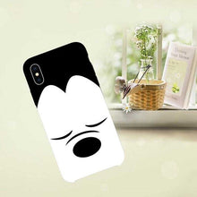 Load image into Gallery viewer, iphone 5 5 5s SE 6 6S XR XS MAX 7 7PLUS X 8 8PLUS white hard plastic shell