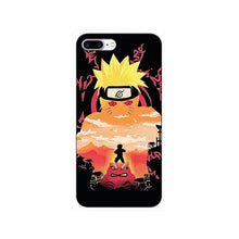 Load image into Gallery viewer, Apple iphone 7 8 X  XR XS MAX  black silicone cover cartoon Kakashi 6 6s 7 8 plus soft shell Sasuke