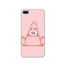 Load image into Gallery viewer, iPhone 7 8 6 6s Plus XR XS Max back cover SpongeBob Patrick Star Phone case capa fundas