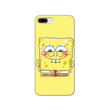 Load image into Gallery viewer, iPhone 7 8 6 6s Plus XR XS Max back cover SpongeBob Patrick Star Phone case capa fundas