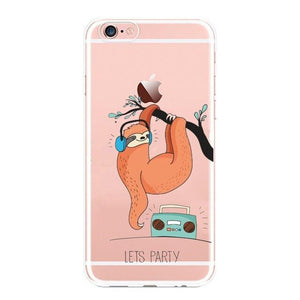 iPhone 7 7 Plus 6 XR XS MAX SE 5S 5 Transparent  hard plastic shell