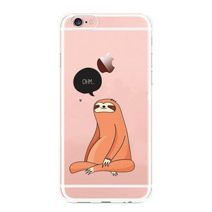 iPhone 7 7 Plus 6 XR XS MAX SE 5S 5 Transparent  hard plastic shell