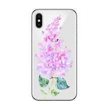 Load image into Gallery viewer, iphone 5 5S 6S  XR XS MaxPLUS X  XR XS Max 8 Back Cover Colorful Flowers Leaf Cartoon Cases