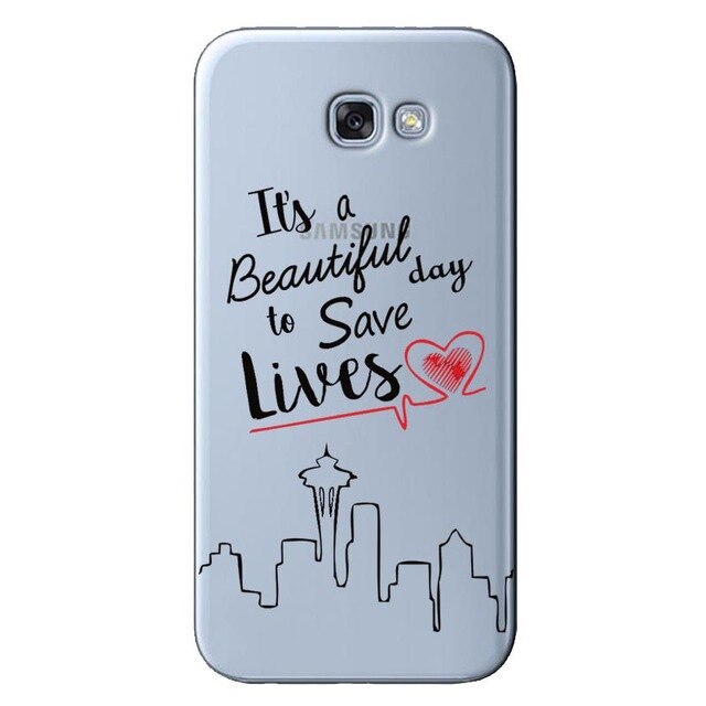 You're My Person Greys Anatomy Coque soft Silicone Phone Case Cover For Samsung Galaxy A6 A7 A8 2018 PLUS J6 J8 2018