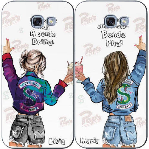 Phone Case BFF Cover For Samsung Galaxy A6 A7 A8 2018 PLUS J6 J8 2018