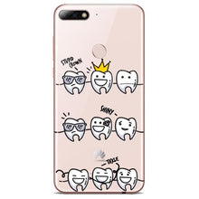 Load image into Gallery viewer, Tooth Cases Cover For Huawei P8 P9 P10 P20L P10 P20Plus